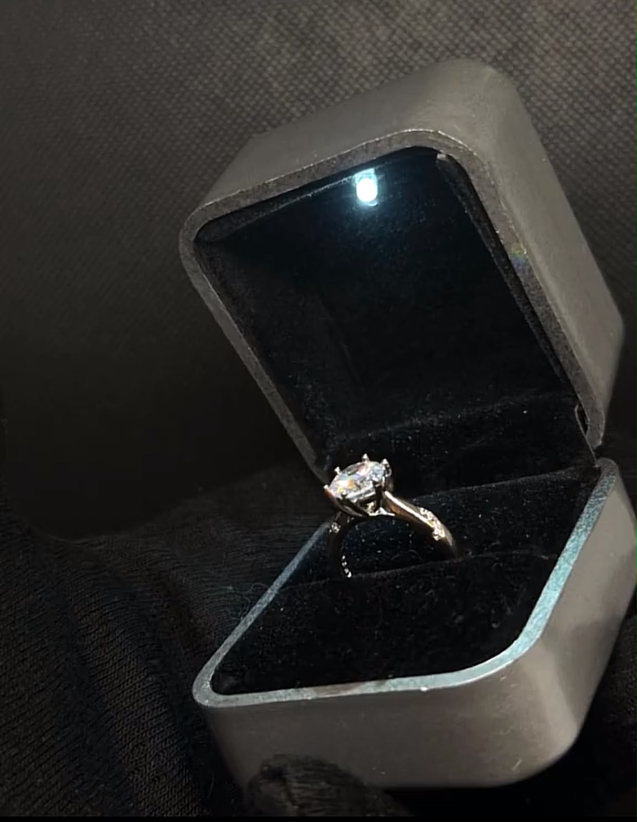 Classic Solitaire Engagement Ring | Round Cut Diamond Ring